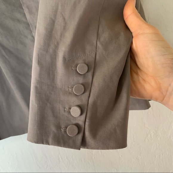 Eileen Fisher Ramie Silk Zip Up Jacket Blazer - Picture 5 of 10